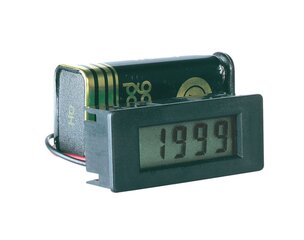 Volts un ampērmetrs PeakTech® LDP-335, LCD displejs 8 mm ciparu augstumā cena un informācija | Rokas instrumenti | 220.lv