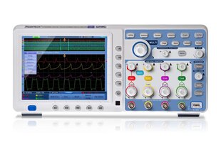 PeakTech® P 1295 100 MHz / 4 CH, 1 GS/s skārienekrāna osciloskops cena un informācija | Rokas instrumenti | 220.lv