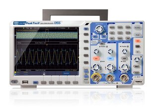 PeakTech® P 1355 60 MHz / 2 CH, 1 GS / s skārienekrāna osciloskops cena un informācija | Rokas instrumenti | 220.lv