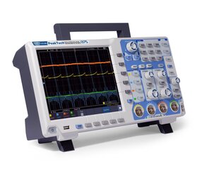 PeakTech® P 1375 100 MHz / 4 CH, 1 GS /s skārienekrāna osciloskops cena un informācija | Rokas instrumenti | 220.lv
