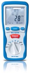 Digitālais RCD testeris PeakTech® P 2710 cena un informācija | Rokas instrumenti | 220.lv