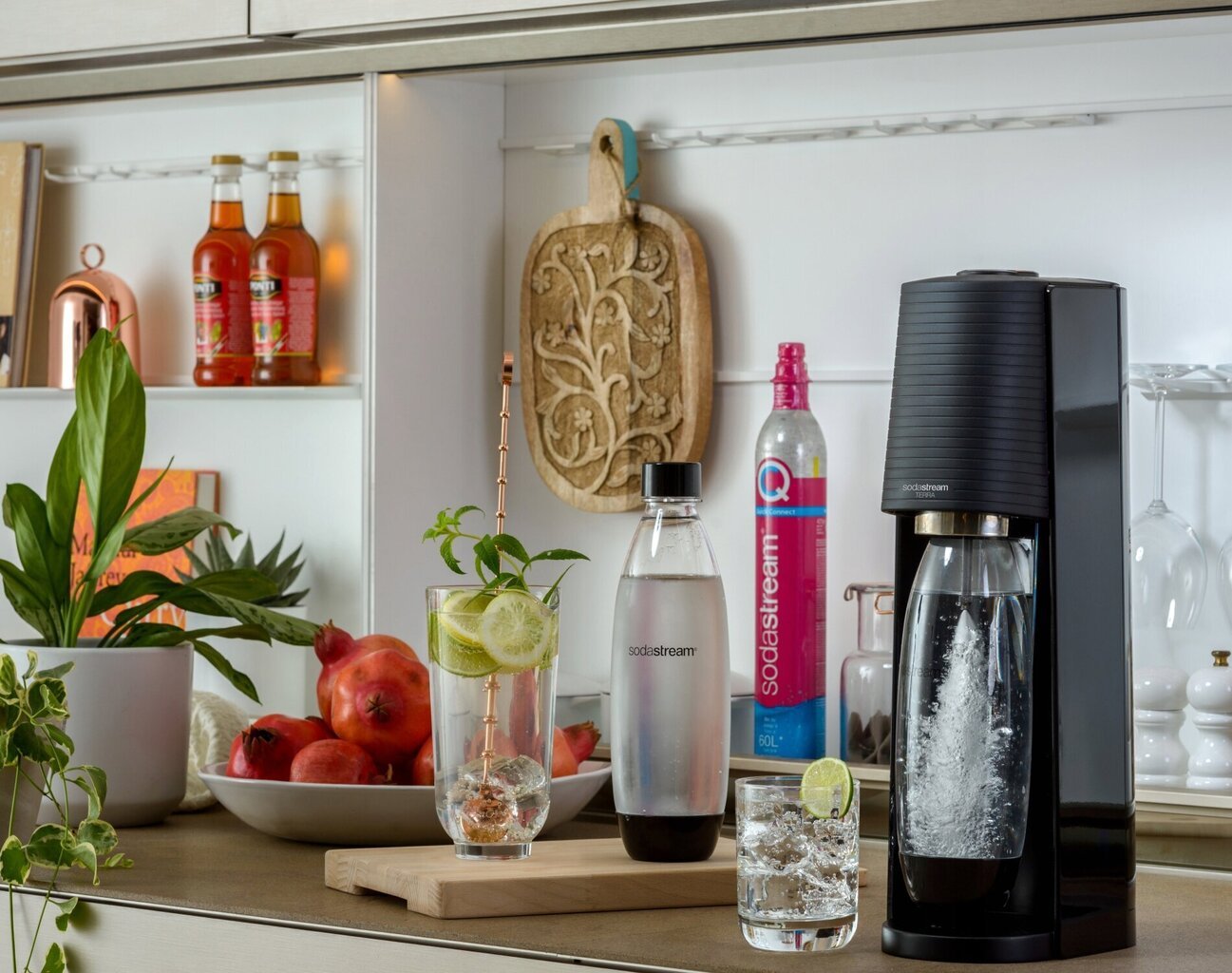 SodaStream Terra Black cena un informācija | Gāzētā ūdens aparāti | 220.lv