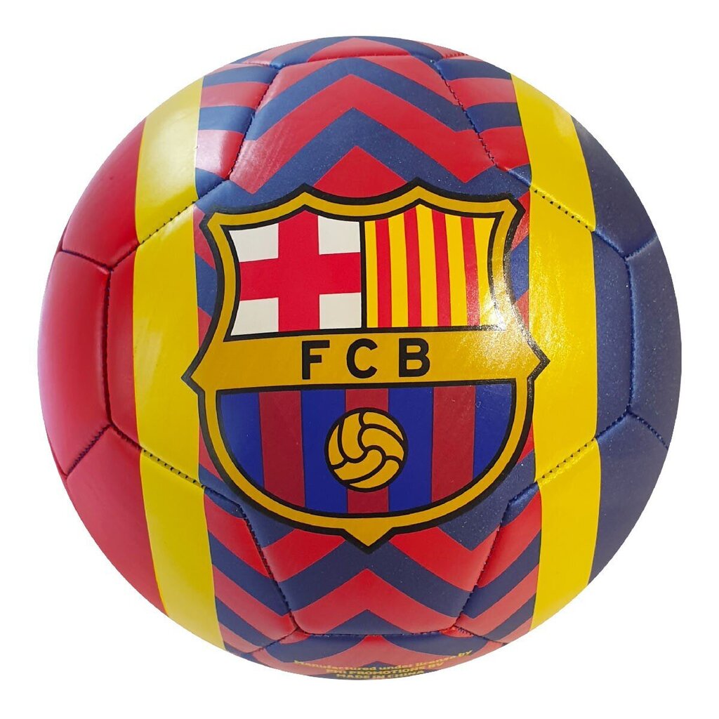 Футбольный мяч FC Barcelona Zigzago r.5 цена | 220.lv