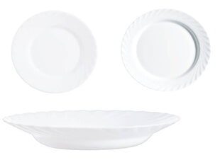 Luminarc Trianon pusdienu servīze, 18 daļas цена и информация | Посуда, тарелки, обеденные сервизы | 220.lv
