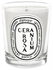 Diptyque Geranium Rosa - svece 190 g cena un informācija | Sveces un svečturi | 220.lv