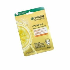 Izgaismojoša maska Garnier Skinactive Mitrinošs C vitamīns cena un informācija | Sejas maskas, acu maskas | 220.lv