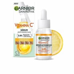Serums pret brūniem pleķiem Garnier Skinactive C vitamīns (30 ml) цена и информация | Сыворотки для лица, масла | 220.lv