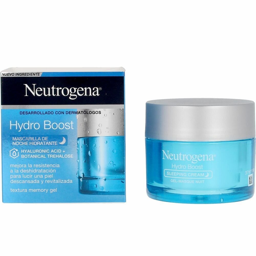 Mitrinoša nakts maska Neutrogena Hydro Boost Atjaunojošs (50 ml) cena un informācija | Sejas maskas, acu maskas | 220.lv