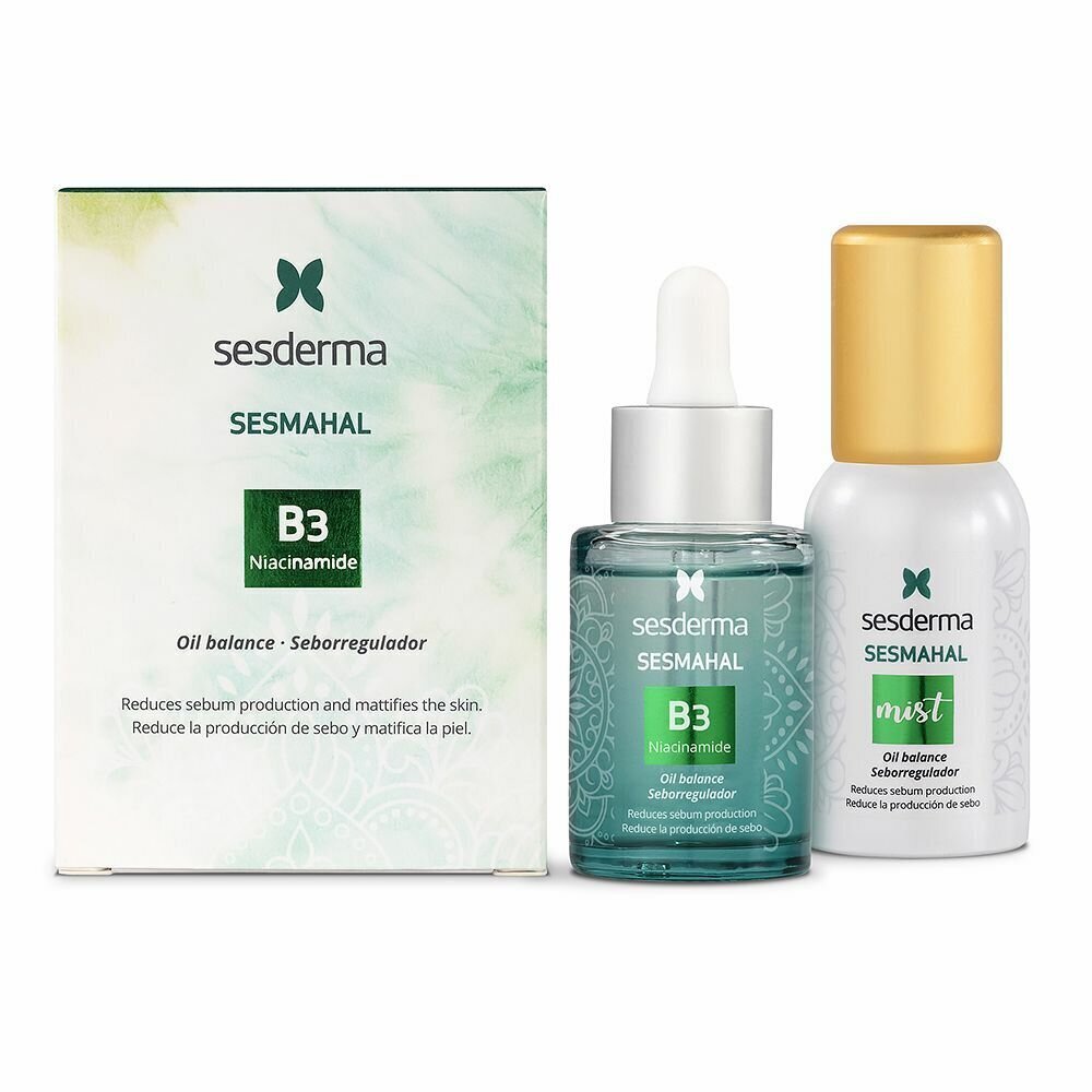 Unisex kosmētikas komplekts Sesderma Sesmahal B3 vitamīns (2 gab.) цена и информация | Serumi sejai, eļļas | 220.lv