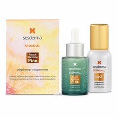 Unisex kosmētikas komplekts Sesderma Sesmahal French Maritime Pine Pretpigmentu (2 gab.) cena un informācija | Serumi sejai, eļļas | 220.lv