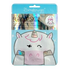 Sejas maska The Crème Shop Glow Up, Skin! Unicorn (25 g) cena un informācija | Sejas maskas, acu maskas | 220.lv