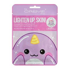 Маска для лица The Crème Shop Lighten Up, Skin! Narwhal цена и информация | Маски для лица, патчи для глаз | 220.lv