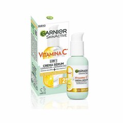 Kрем + сыворотка Garnier Skinactive Spf 25 (50 ml) цена и информация | Наносите на чистую кожу лица. Подержите около 10-15 минут и смойте водой. | 220.lv