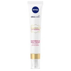 Acu zonas ārstēšana Nivea Luminous 630º Ārstēšana pret brūniem pleķiem (15 ml) cena un informācija | Acu krēmi, serumi | 220.lv