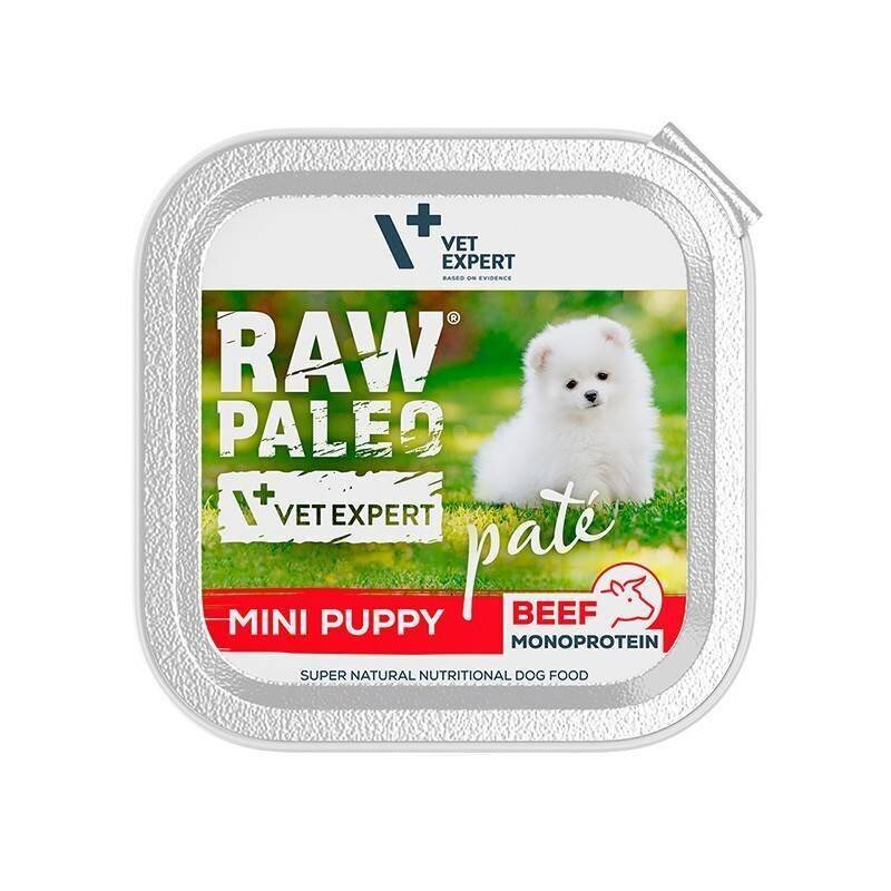 Raw Paleo pastēte mazo šķirņu kucēniem ar tītaru, bez graudiem, 150g цена и информация | Konservi suņiem | 220.lv