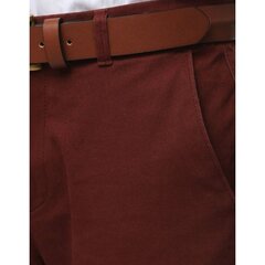 Akcija: Sarkanas vīriešu klasiskās bikses Lonel UX2140-48802-28 цена и информация | Мужские брюки | 220.lv