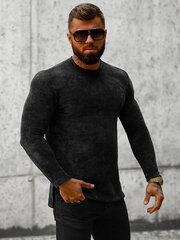 Melns vīriešu džemperis Marom O/D7289-49354-XL cena un informācija | Vīriešu jakas | 220.lv