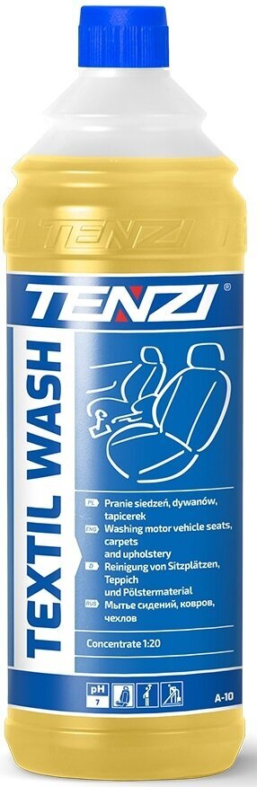 Koncentrēts auduma tīrīšanas līdzeklis TENZI Textil Wash 1L, koncentrēts cena un informācija | Auto ķīmija | 220.lv