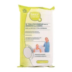 Mitrās salvetes intīmajai higiēnai Daily Comfort (20 gab.) cena un informācija | Intīmās higiēnas līdzekļi | 220.lv