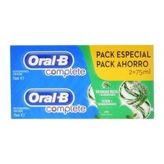 Зубная паста Complete Oral-B (2 uds) цена и информация | Зубные щетки, пасты | 220.lv