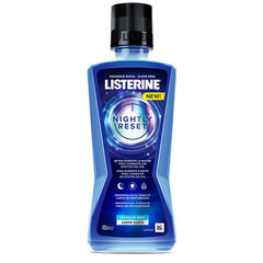 Mutes skalošanas līdzeklis Nightly Reset Listerine (400 ml) цена и информация | Зубные щетки, пасты | 220.lv