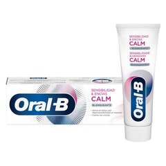 Отбеливающая зубная паста Oral-B Sensibilidad & Calm (75 ml) цена и информация | Зубные щетки, пасты | 220.lv