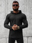 Melns vīriešu džemperis Balam O/D7249-49351-XL цена и информация | Vīriešu jakas | 220.lv