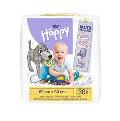 Higiēniskie paladziņi Happy, 60x60 cm, 30 gab. cena un informācija | Happy Rotaļlietas, bērnu preces | 220.lv