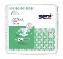 Autiņbiksītes Seni Optima Trio, XL izmērs, 10 gab. цена и информация | Подгузники, прокладки, одноразовые пеленки для взрослых | 220.lv