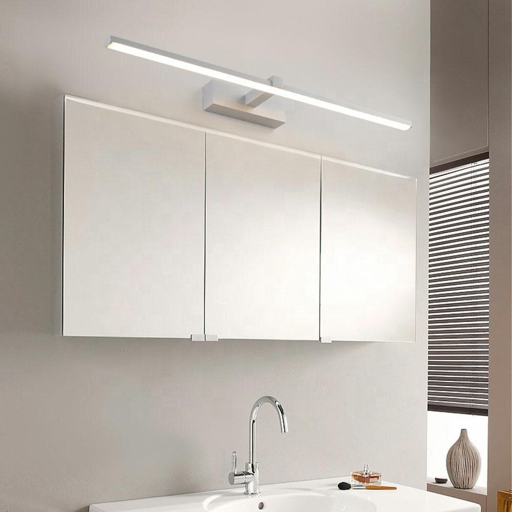 LED lampa virs spoguļa balta 500mm цена и информация | Iebūvējamās lampas, LED paneļi | 220.lv
