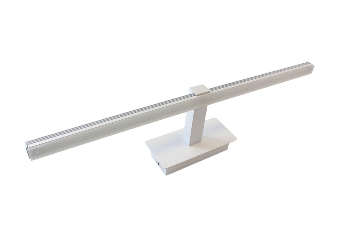 LED lampa virs spoguļa balta 500mm cena un informācija | Iebūvējamās lampas, LED paneļi | 220.lv