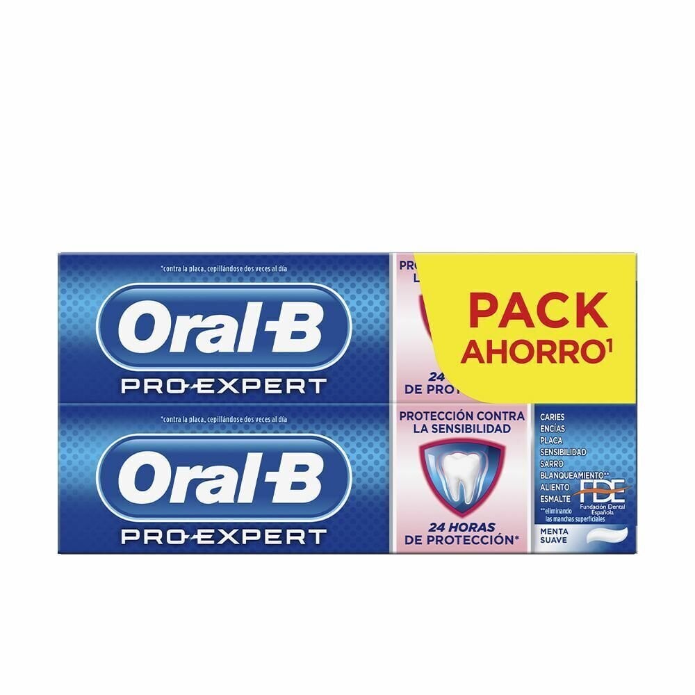 Balinošā zobu pasta jutīgiem zobiem Oral-B Pro-Expert (2 x 75 ml) cena un informācija | Zobu pastas, birstes | 220.lv