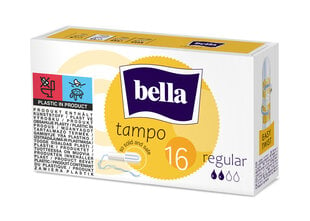 Tamponi Bella Tampo Regular, 16 gab. cena un informācija | Tamponi, higiēniskās paketes, ieliktnīši | 220.lv