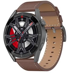 DT NO.1 DT3 max NFC смарт-часы, черный с кожаным браслетом цена и информация | Смарт-часы (smartwatch) | 220.lv