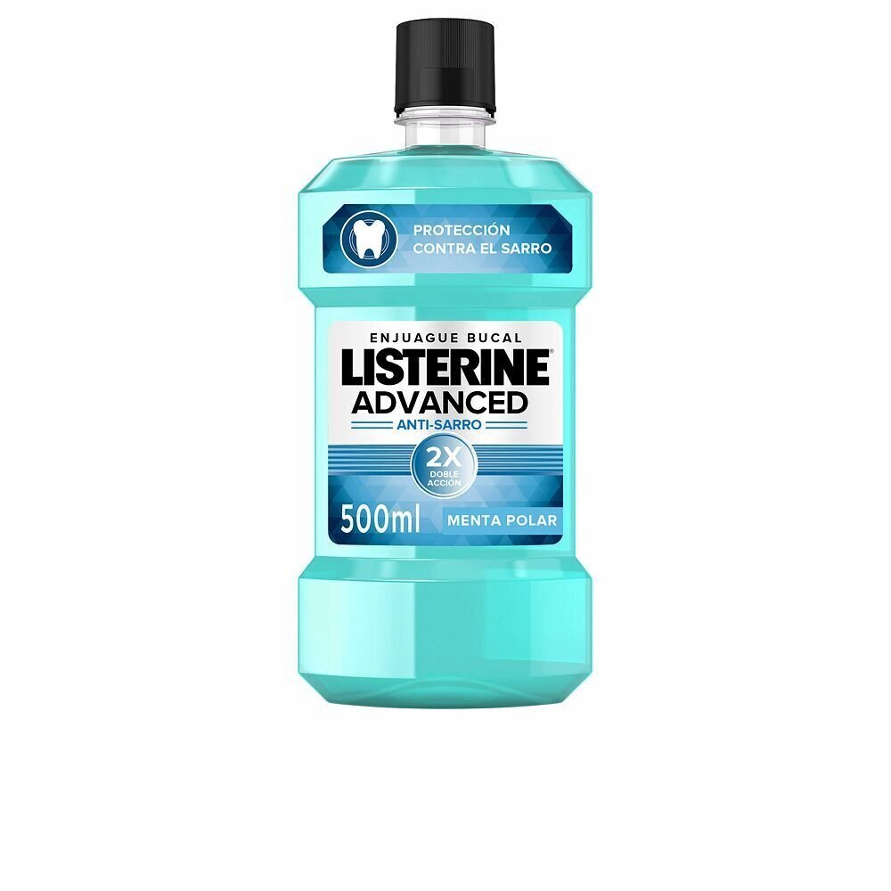 Mutes skalošanas līdzeklis Listerine Advanced Pret Kariesu (500 ml) cena un informācija | Zobu pastas, birstes | 220.lv