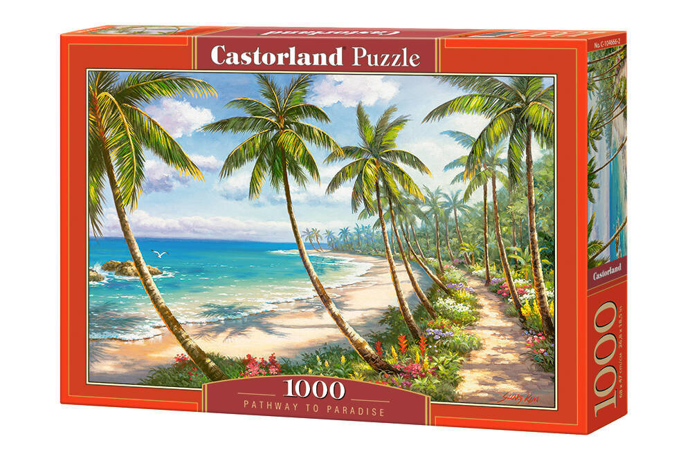 Puzle Castorland Pathway to Paradise, 1000 daļu cena un informācija | Puzles, 3D puzles | 220.lv