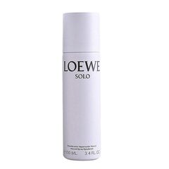 Izsmidzināms dezodorants Solo Loewe (100 ml) cena un informācija | Dezodoranti | 220.lv