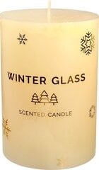 Artman Новогодняя ароматическая свеча Winter Glass - средний валик, 1 шт. цена и информация | Подсвечники, свечи | 220.lv