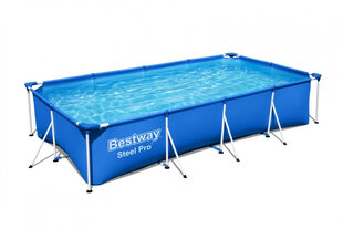 Bestway rāmja baseins, 400x211x81cm cena un informācija | Baseini | 220.lv