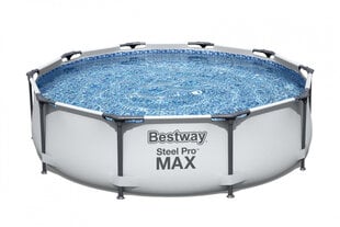 Rāmja baseins Bestway SteelPro Max, 305x76 cena un informācija | Baseini | 220.lv