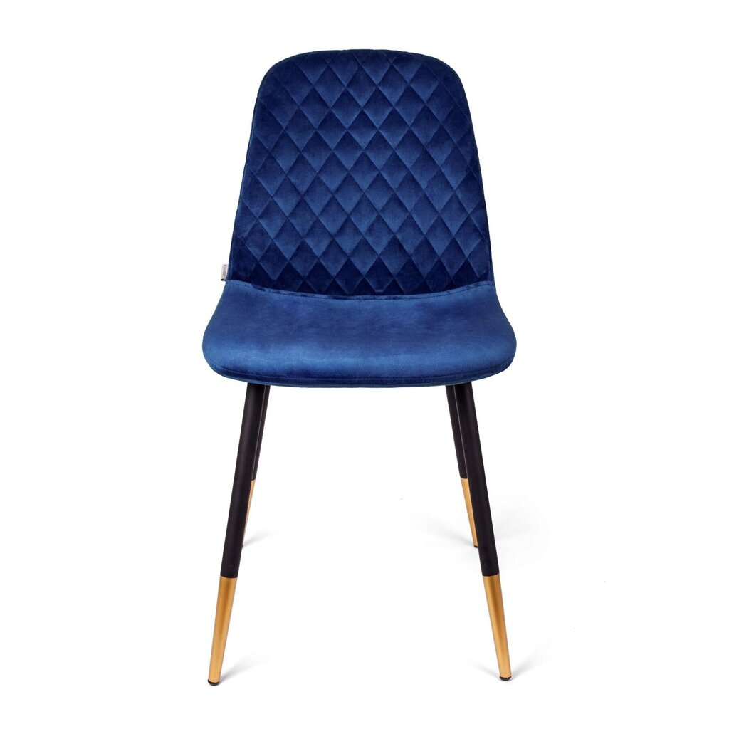 Samta krēsls NOIR tumši zils 44x52x85cm cena un informācija | Virtuves un ēdamistabas krēsli | 220.lv