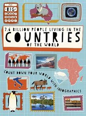 Big Countdown: 7.6 Billion People Living in the Countries of the World cena un informācija | Grāmatas pusaudžiem un jauniešiem | 220.lv