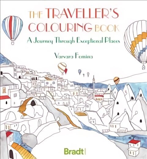 Traveller's Colouring Book cena un informācija | Krāsojamās grāmatas | 220.lv