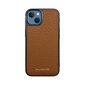 ZILLIONAIRE iPhone 13 Mini (5,4”) Pebbled ādas apvalks – Brūns cena un informācija | Telefonu vāciņi, maciņi | 220.lv