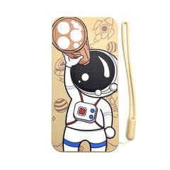 Silikona apvalks priekš iPhone 13 Mini (5,4″) – Astronauts цена и информация | Чехлы для телефонов | 220.lv