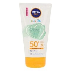 Sauļošanās krēms Sun Niños Mineral Nivea 50+ (150 ml) cena un informācija | Sauļošanās krēmi | 220.lv