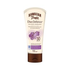 Солнцезащитный крем для лица Duo Defense Hawaiian Tropic (Унисекс) (180 мл) цена и информация | Кремы от загара | 220.lv