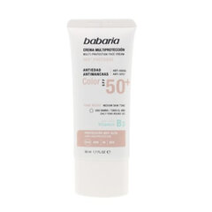 Крем против солнечных пятен Multi-Protection Color Babaria Spf 50+ (50 ml) цена и информация | Кремы от загара | 220.lv