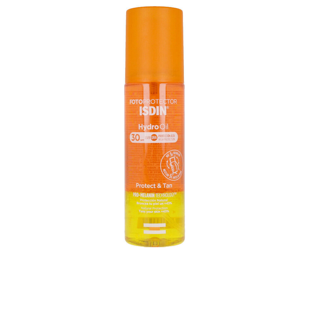 Sauļošanās losjons Isdin Fotoprotector Hydro Oil SPF 30 (200 ml) cena un informācija | Sauļošanās krēmi | 220.lv