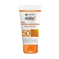 Sauļošanās pieniņš Garnier Ultra Spf 50+ (50 ml) cena un informācija | Sauļošanās krēmi | 220.lv